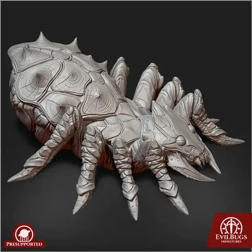 Escama venenosa de araña