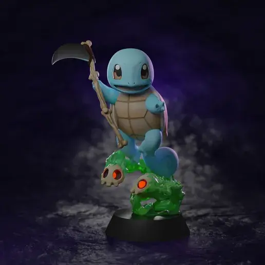POKÉFUSIÓN DE SQUIRTLE x DUSKULL