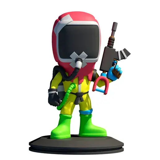 Figura Miniatura Rust – Traje Hazmat